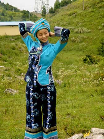 土家族女孩